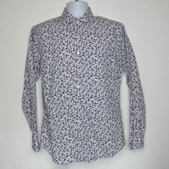 Express Other - Express Floral Print Button Down Shirt